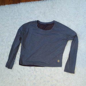 Long Sleeve Tee with Mesh Back